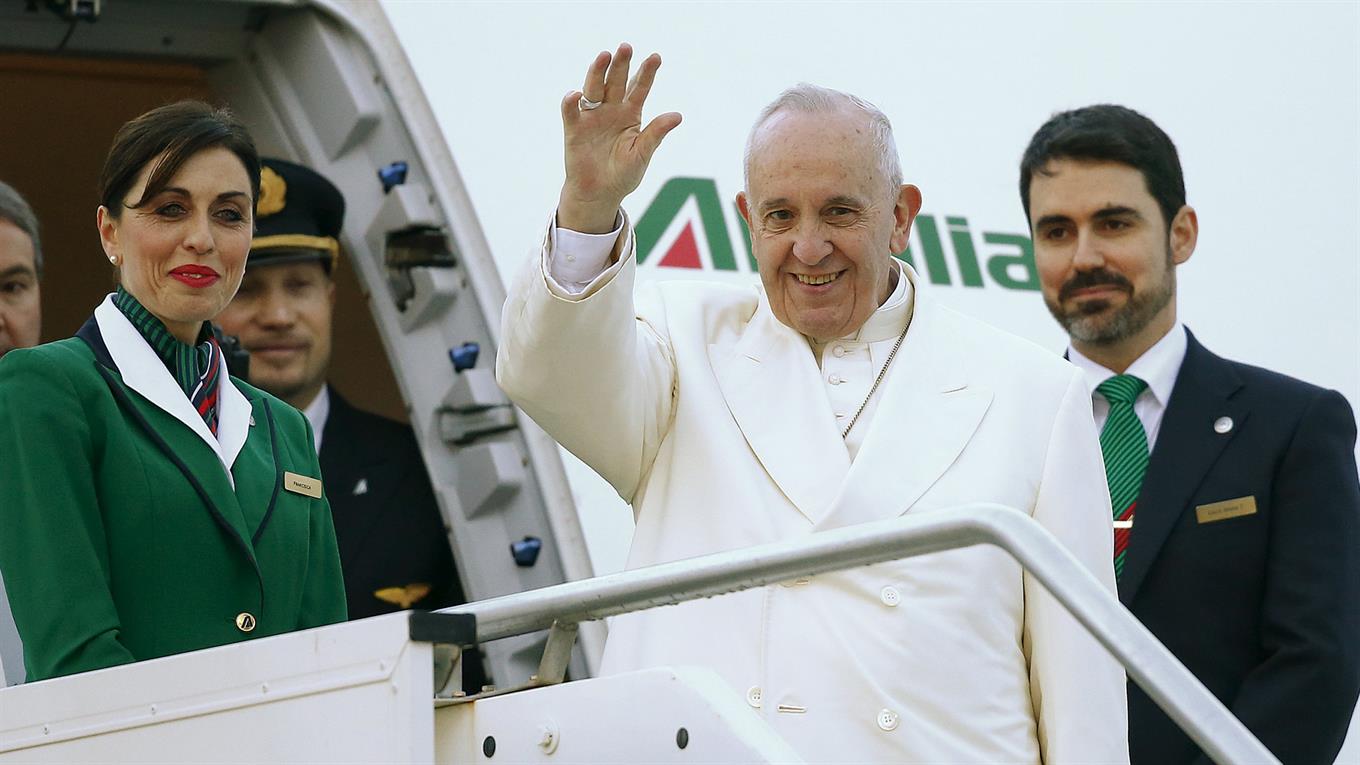 Francisco inició su viaje a México