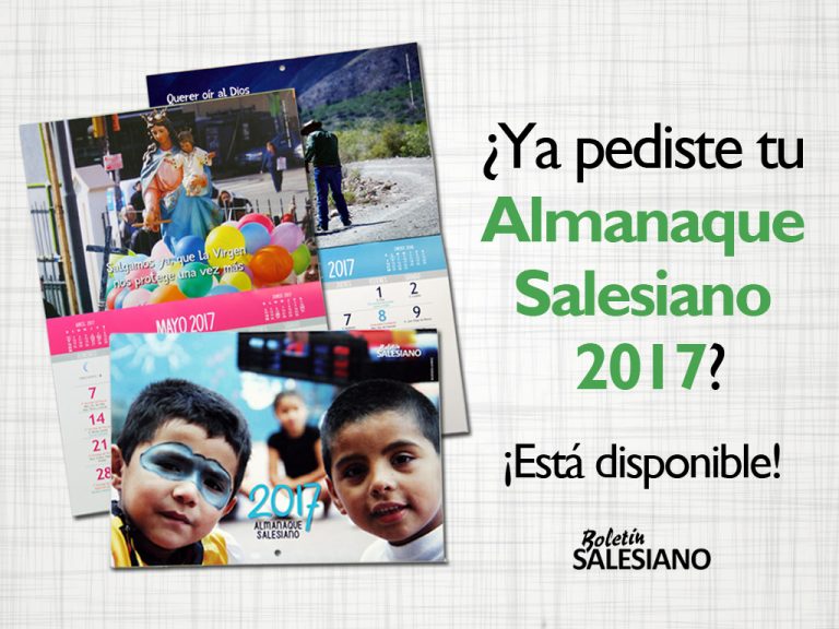 Almanaque Salesiano 2017: ¡Pedí tu ejemplar!