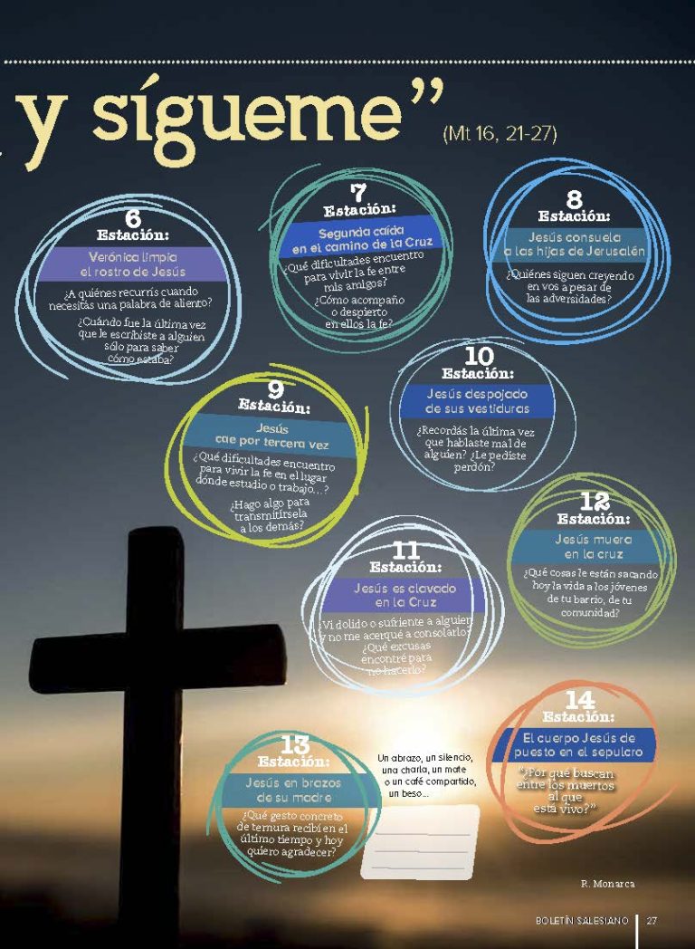 «Toma tu cruz y sígueme»