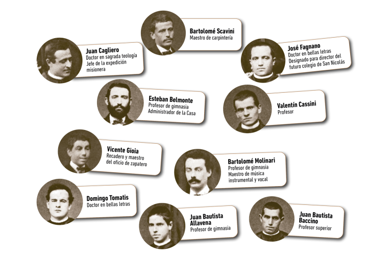 Aquí están, estos son